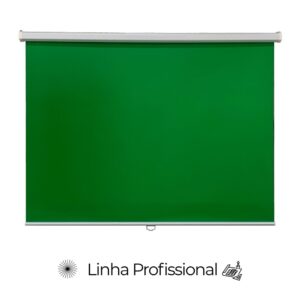 Tela Chroma Key Retrátil