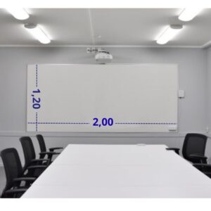 Quadro Branco de Projeção 200x120